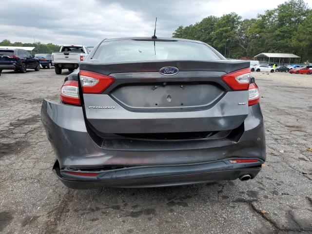 3FA6P0H77FR142884 - 2015 FORD FUSION SE GRAY photo 6