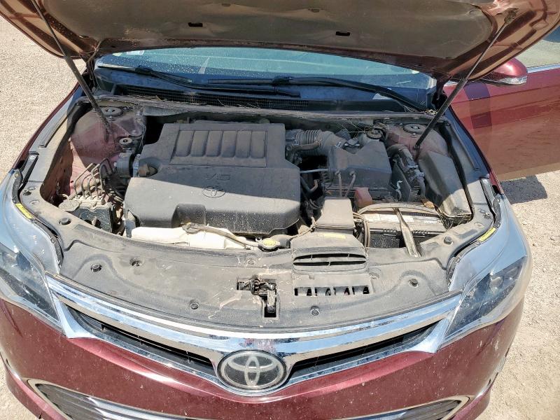 4T1BK1EB4DU057718 - 2013 TOYOTA AVALON BASE MAROON photo 11