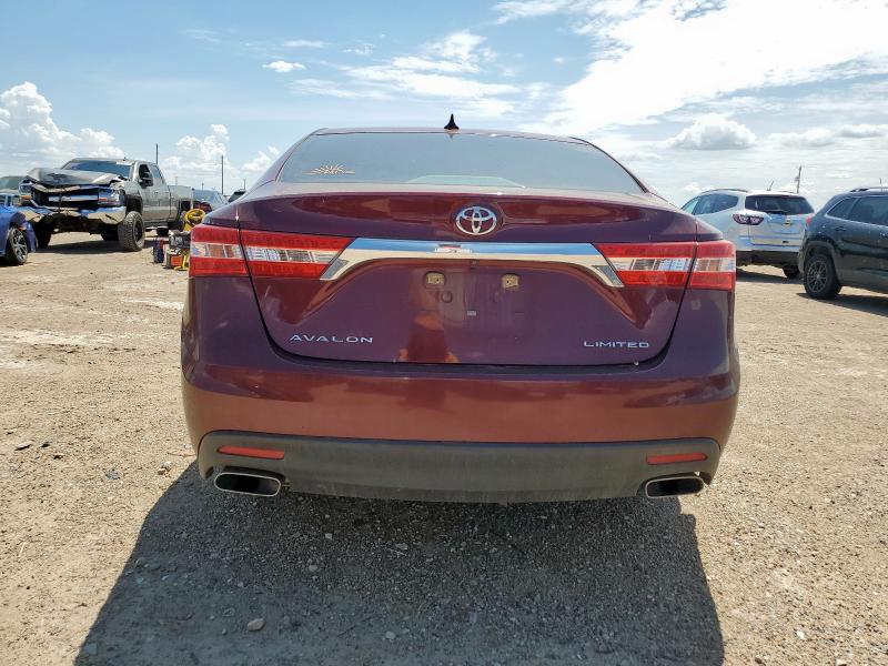 4T1BK1EB4DU057718 - 2013 TOYOTA AVALON BASE MAROON photo 6