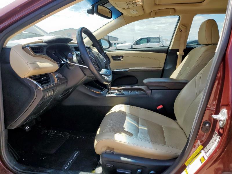 4T1BK1EB4DU057718 - 2013 TOYOTA AVALON BASE MAROON photo 7