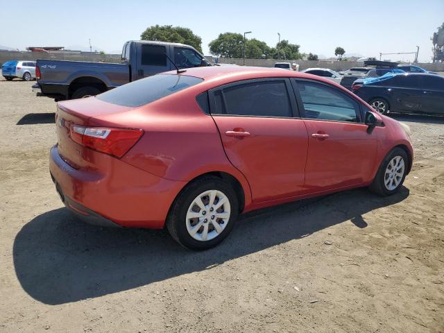 KNADM4A31D6293655 - 2013 KIA RIO LX RED photo 3