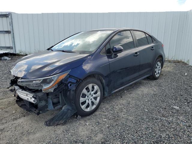 5YFEPMAEXNP344211 - 2022 TOYOTA COROLLA LE BLUE photo 1