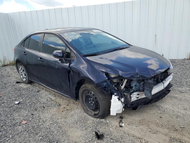 5YFEPMAEXNP344211 - 2022 TOYOTA COROLLA LE BLUE photo 4