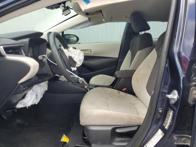 5YFEPMAEXNP344211 - 2022 TOYOTA COROLLA LE BLUE photo 7