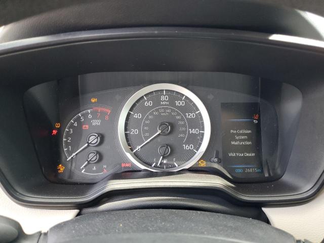 5YFEPMAEXNP344211 - 2022 TOYOTA COROLLA LE BLUE photo 9