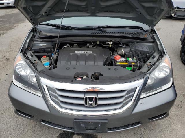 5FNRL38259B058528 - 2009 HONDA ODYSSEY LX GRAY photo 12