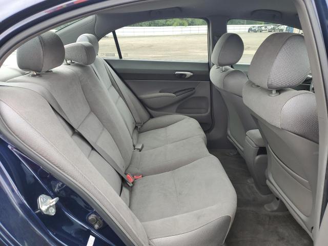 1HGFA16546L086616 - 2006 HONDA CIVIC LX BLUE photo 10