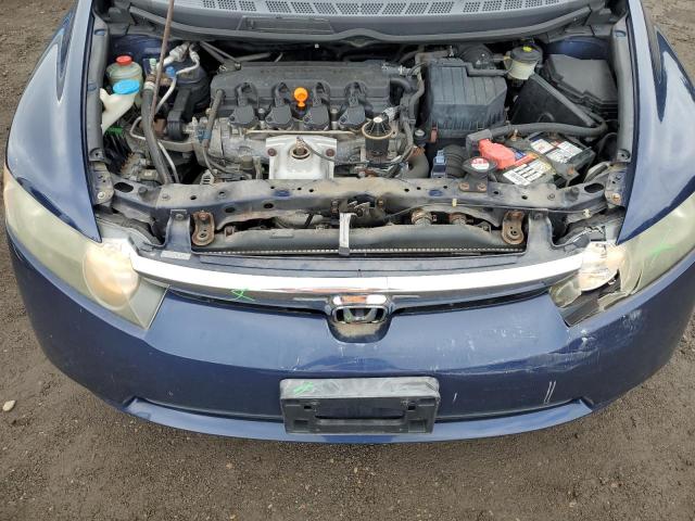 1HGFA16546L086616 - 2006 HONDA CIVIC LX BLUE photo 11