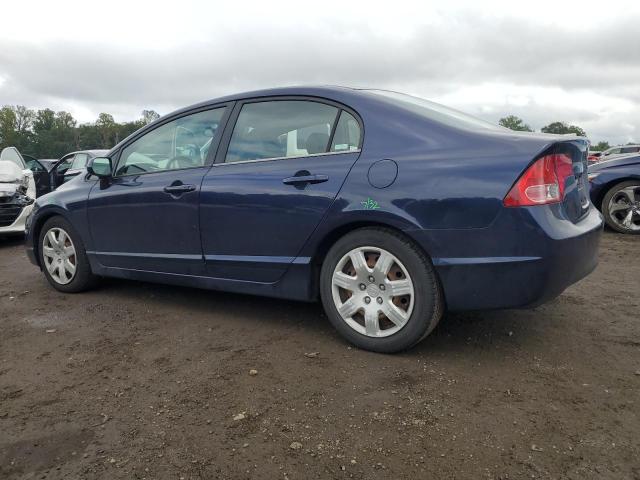 1HGFA16546L086616 - 2006 HONDA CIVIC LX BLUE photo 2