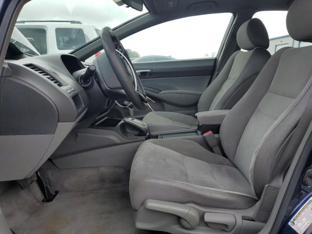 1HGFA16546L086616 - 2006 HONDA CIVIC LX BLUE photo 7