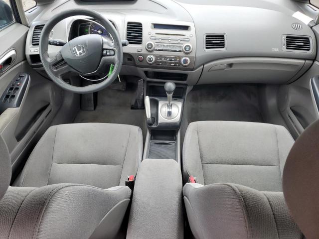 1HGFA16546L086616 - 2006 HONDA CIVIC LX BLUE photo 8