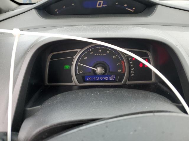 1HGFA16546L086616 - 2006 HONDA CIVIC LX BLUE photo 9