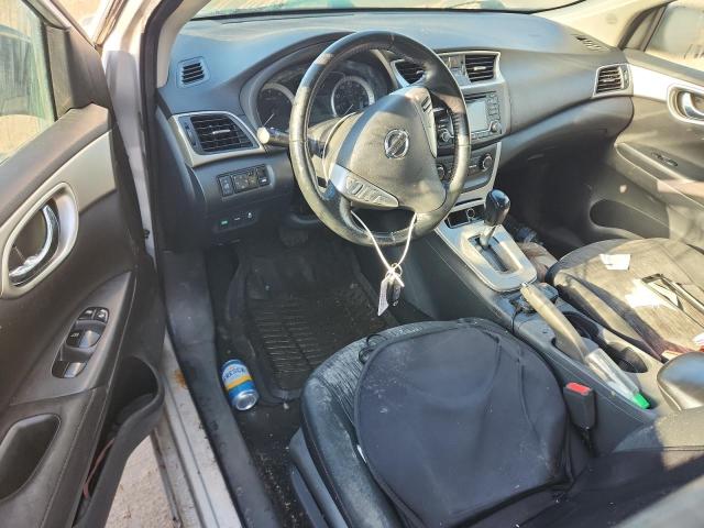 3N1AB7AP6FL651490 - 2015 NISSAN SENTRA S Сріблястий фото 8
