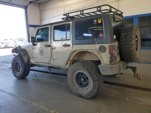 1C4BJWDG0HL733059 - 2017 JEEP WRANGLER U SPORT TAN photo 2