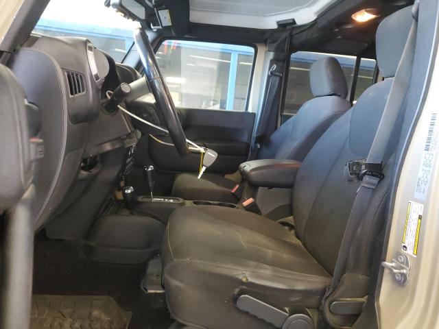 1C4BJWDG0HL733059 - 2017 JEEP WRANGLER U SPORT TAN photo 7