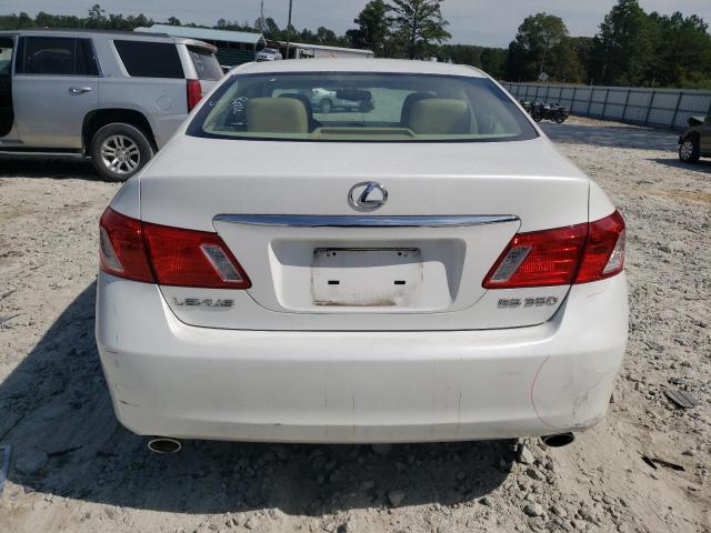 JTHBJ46G472045442 - 2007 LEXUS ES 350 WHITE photo 6