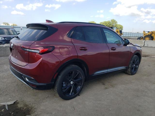 LRBFZPR41MD136827 - 2021 BUICK ENVISION ESSENCE ბურგუნდია ფოტო 3