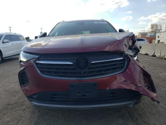 LRBFZPR41MD136827 - 2021 BUICK ENVISION ESSENCE ბურგუნდია ფოტო 5