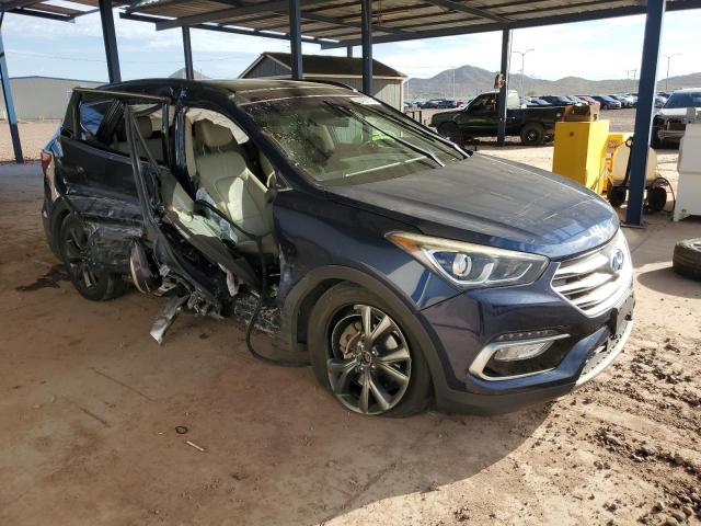 5XYZW4LA7JG563141 - 2018 HYUNDAI SANTA FE S ლურჯი ფოტო 4