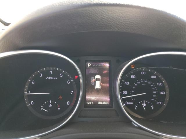 5XYZW4LA7JG563141 - 2018 HYUNDAI SANTA FE S ლურჯი ფოტო 9