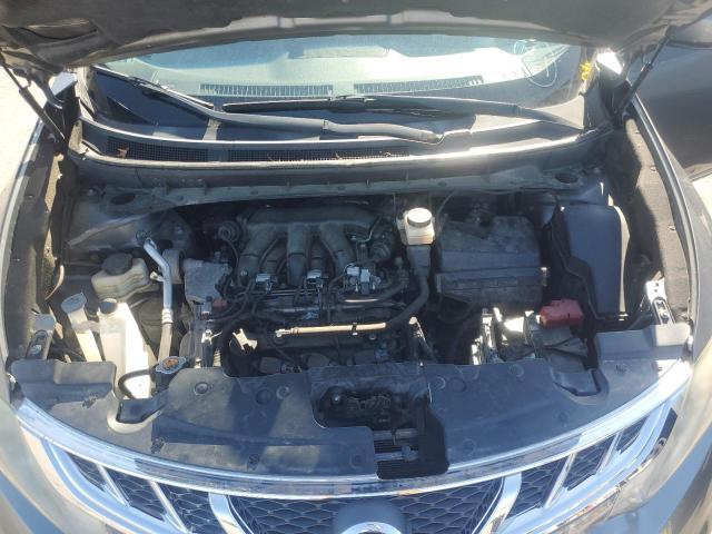 JN8AZ1MW8EW519093 - 2014 NISSAN MURANO S GRAY photo 12