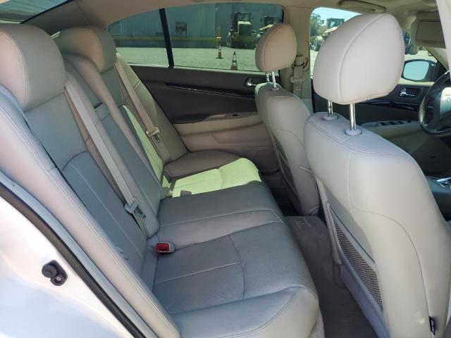 JN1CV6APXDM714068 - 2013 INFINITI G37 BASE Սպիտակ լուսանկար 10