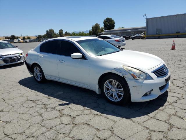 JN1CV6APXDM714068 - 2013 INFINITI G37 BASE Սպիտակ լուսանկար 4