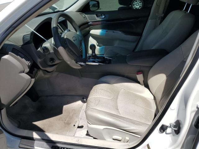JN1CV6APXDM714068 - 2013 INFINITI G37 BASE Սպիտակ լուսանկար 7