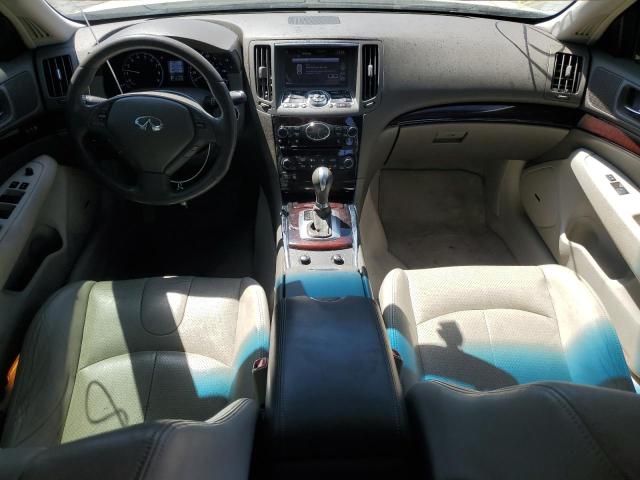 JN1CV6APXDM714068 - 2013 INFINITI G37 BASE Սպիտակ լուսանկար 8