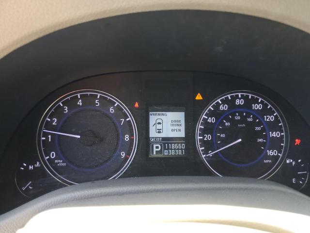 JN1CV6APXDM714068 - 2013 INFINITI G37 BASE Սպիտակ լուսանկար 9