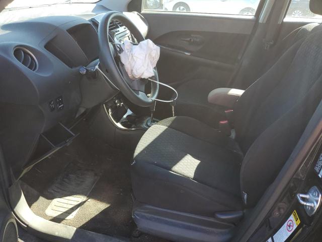 JTKKU4B4XA1002301 - 2010 TOYOTA SCION XD BLACK photo 7