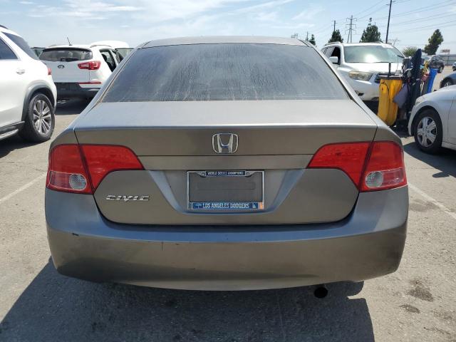 2HGFA169X8H322205 - 2008 HONDA CIVIC EXL GRAY photo 6