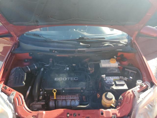 KL1TD5DE8BB265414 - 2011 CHEVROLET AVEO LS 红色 照片 11