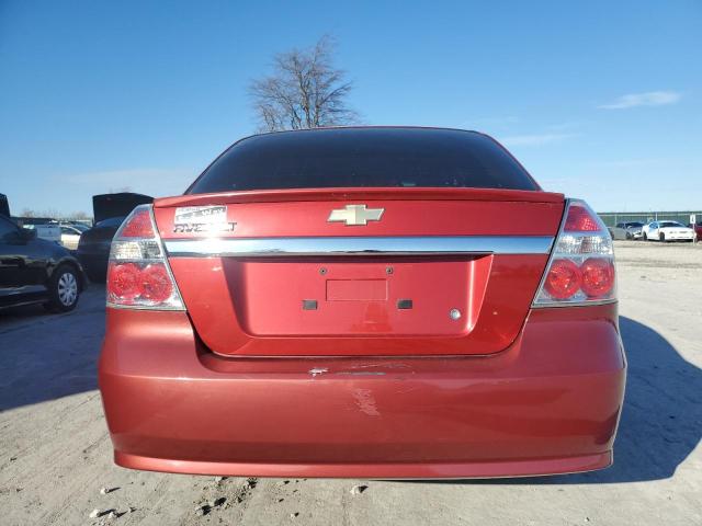 KL1TD5DE8BB265414 - 2011 CHEVROLET AVEO LS 红色 照片 6