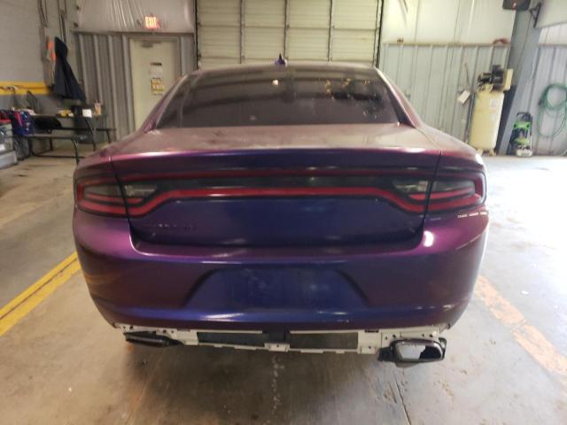 2C3CDXHGXGH346899 - 2016 DODGE CHARGER SXT PURPLE photo 6