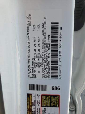 3TMKB5FN9SM026079 - 2025 TOYOTA TACOMA DOUBLE CAB Blanco foto 12