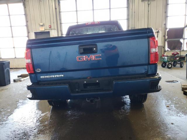 1GTV2LEC7JZ222150 - 2018 GMC SIERRA K1500 BLUE photo 6