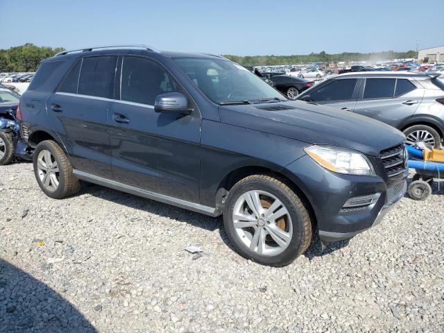 4JGDA5HBXFA464753 - 2015 MERCEDES-BENZ ML 350 4MATIC BLUE photo 4