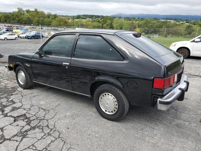 1B089AY300046 - 1980 CHEVROLET CHEVETTE BLACK photo 2