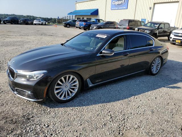 WBA7E4C53HGU99679 - 2017 BMW 740 XI GRAY photo 1