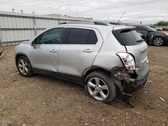 3GNCJMSB3GL188551 - 2016 CHEVROLET TRAX LTZ SILVER photo 2