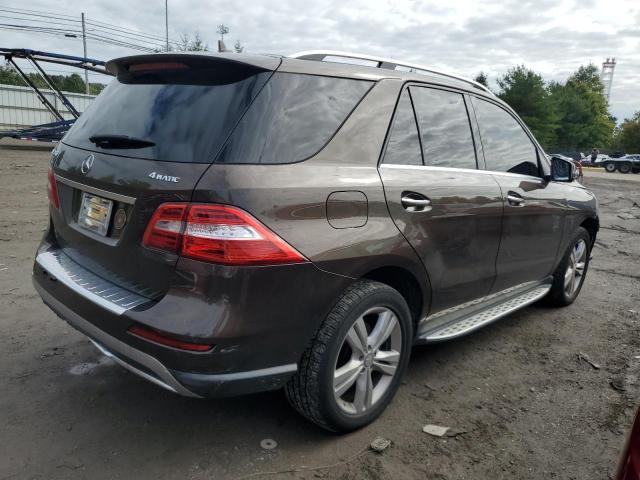 4JGDA5HB6DA176029 - 2013 MERCEDES-BENZ ML 350 4MATIC GRAY photo 3