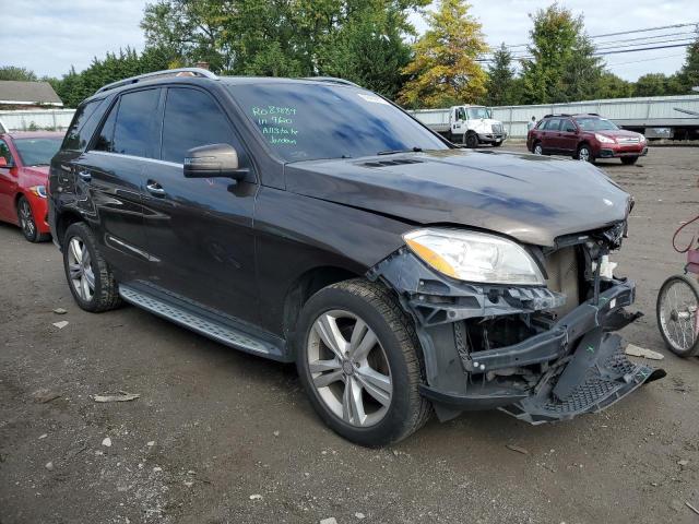 4JGDA5HB6DA176029 - 2013 MERCEDES-BENZ ML 350 4MATIC GRAY photo 4
