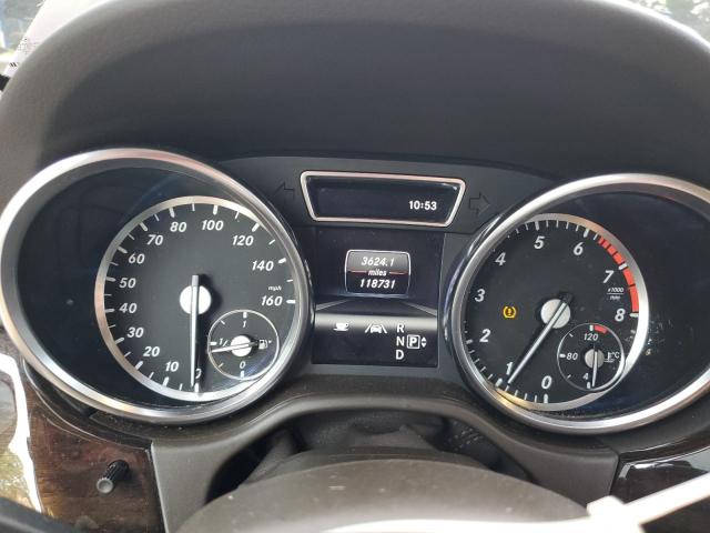 4JGDA5HB6DA176029 - 2013 MERCEDES-BENZ ML 350 4MATIC GRAY photo 9