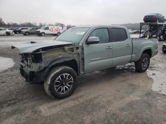 3TMDZ5BN0NM136596 - 2022 TOYOTA TACOMA DOUBLE CAB GRAY photo 1