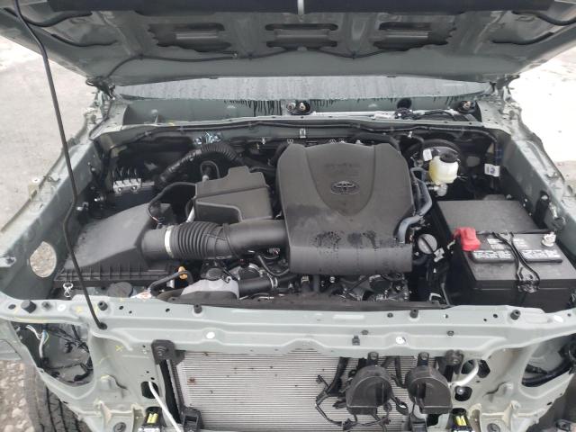 3TMDZ5BN0NM136596 - 2022 TOYOTA TACOMA DOUBLE CAB 灰色 照片 11