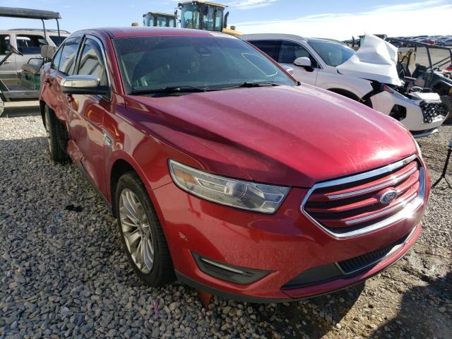 1FAHP2F98EG125400 - 2014 FORD TAURUS LIMITED RED photo 4