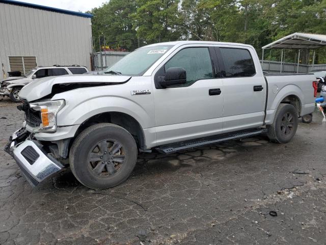 1FTEW1CB7JKD94240 - 2018 FORD F150 SUPERCREW SILVER photo 1