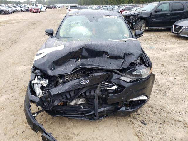 3FA6P0T96HR279312 - 2017 FORD FUSION SE BLACK photo 5