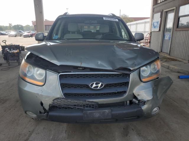 5NMSH13E88H178345 - 2008 HYUNDAI SANTA FE SE GREEN photo 5